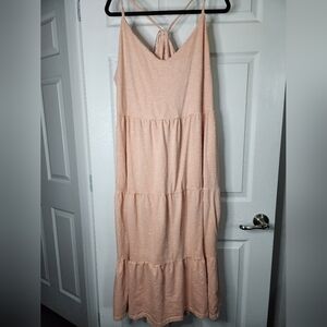 OLD NAVY 3X‎ Flowy Light Orange Dress